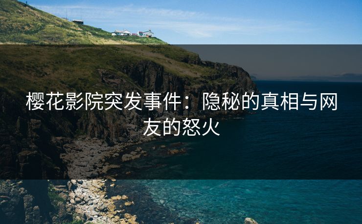 樱花影院突发事件：隐秘的真相与网友的怒火
